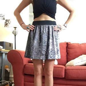 Aqua Brand Sparkly Skirt